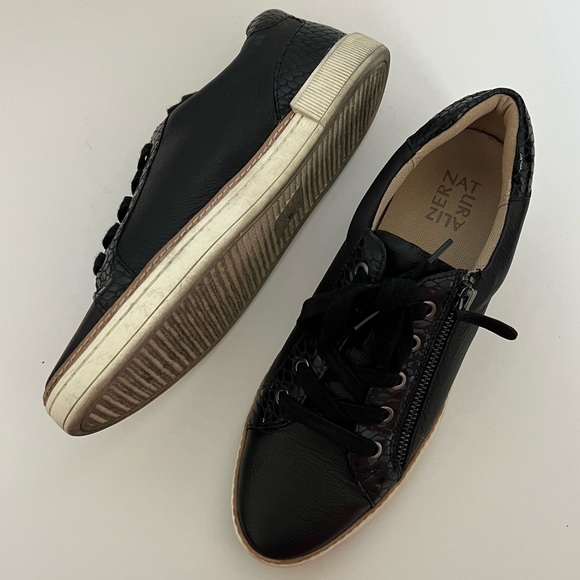 Naturalizer Jenni Black Sneaker Sz 9 - Picture 5 of 8